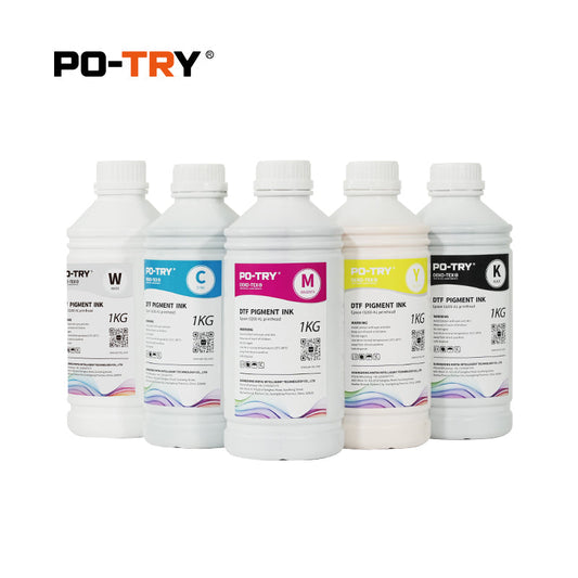 Po-Try 1 Liter DTF Inks (High Quality Inks)