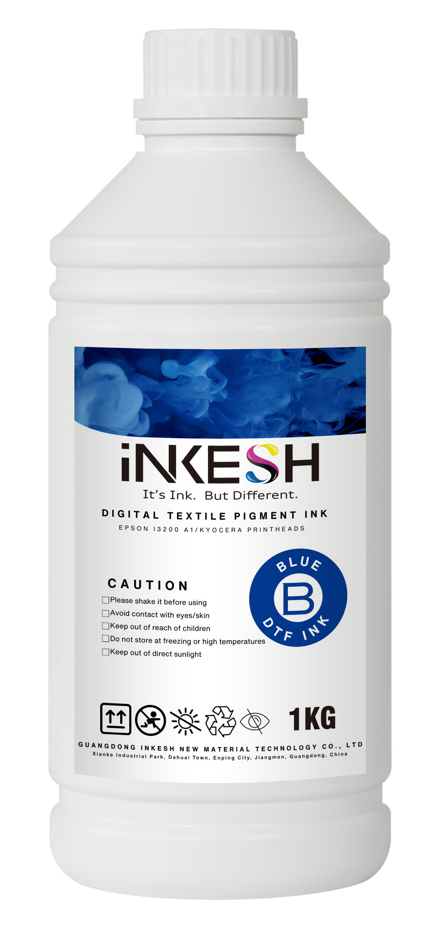 Inkesh OEKO-TEX Certified - Premium Inks - 1 Liter (Individual)