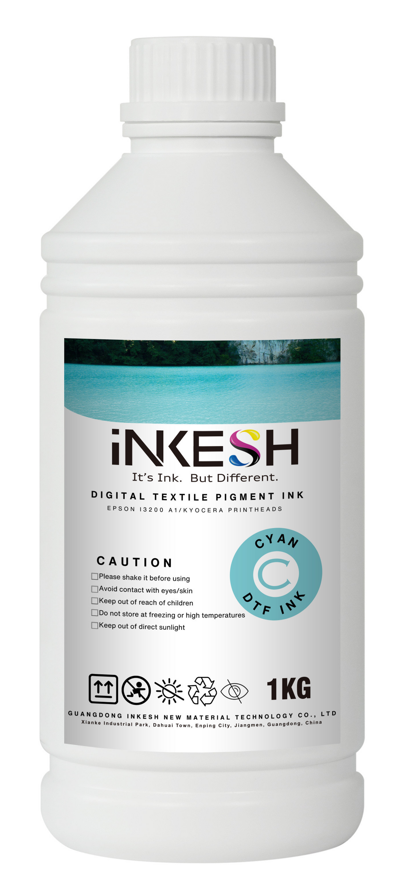 Inkesh OEKO-TEX Certified - Premium Inks - 1 Liter (Individual)