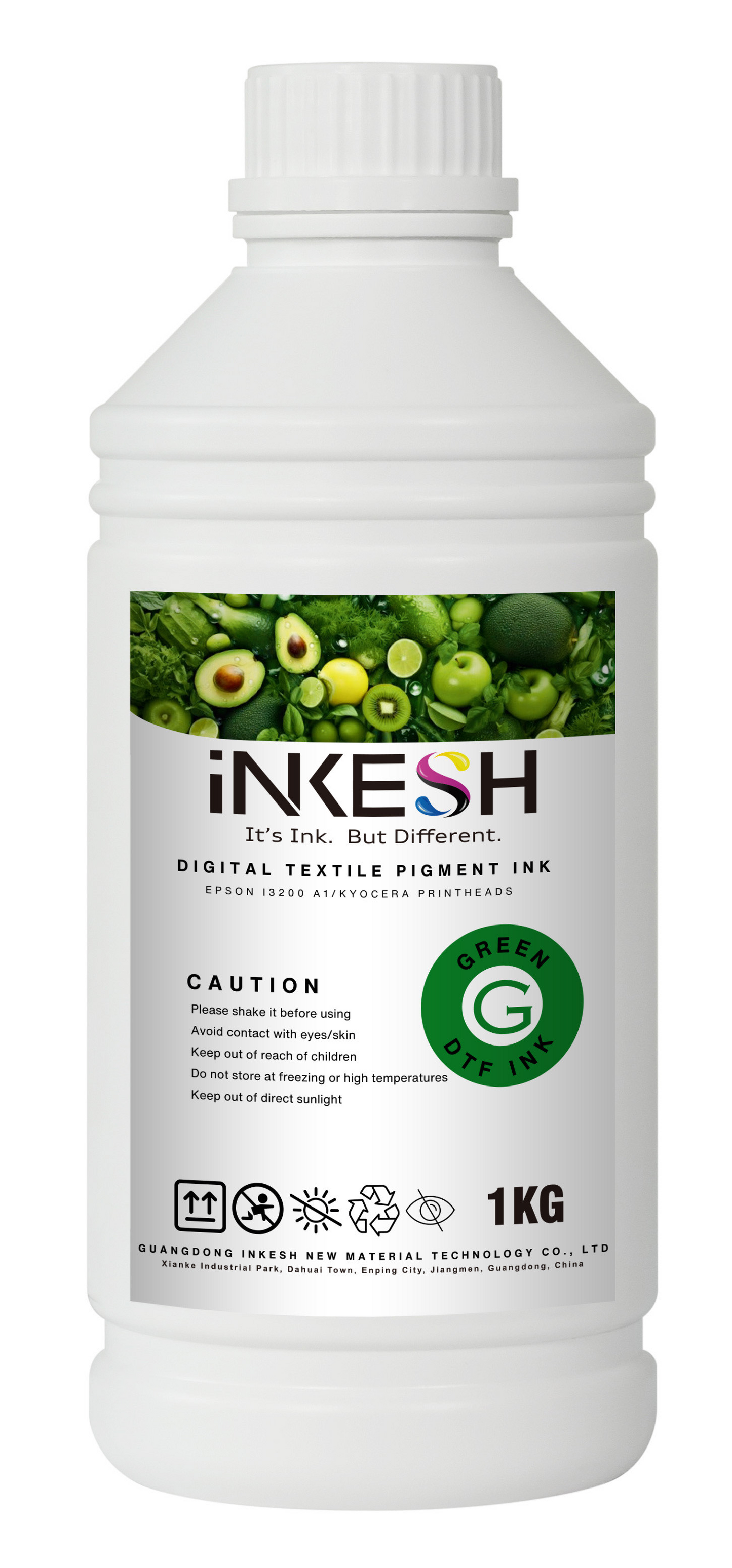 Inkesh OEKO-TEX Certified - Premium Inks - 1 Liter (Individual)