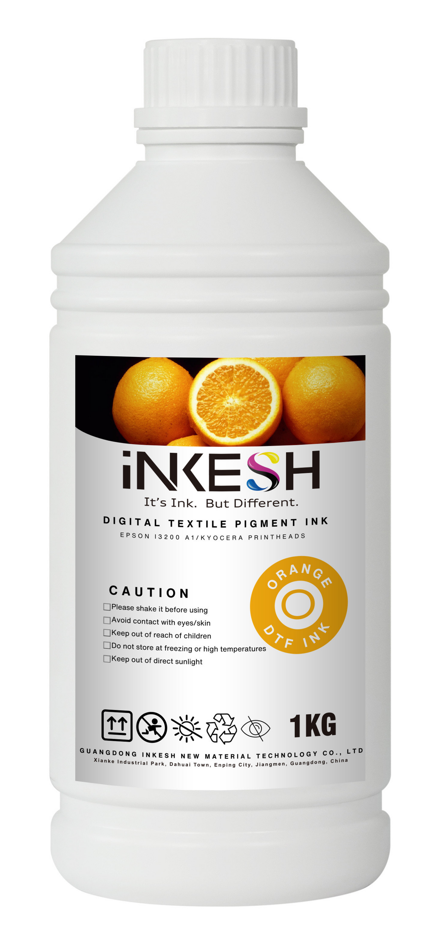 Inkesh OEKO-TEX Certified - Premium Inks - 1 Liter (Individual)