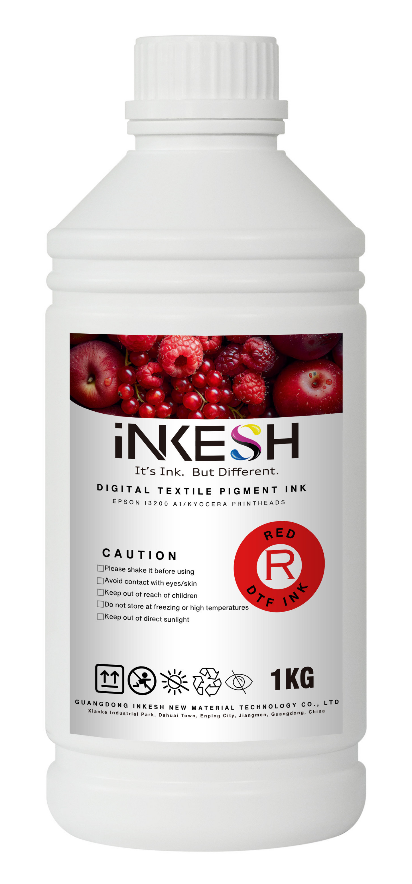 Inkesh OEKO-TEX Certified - Premium Inks - 1 Liter (Individual)