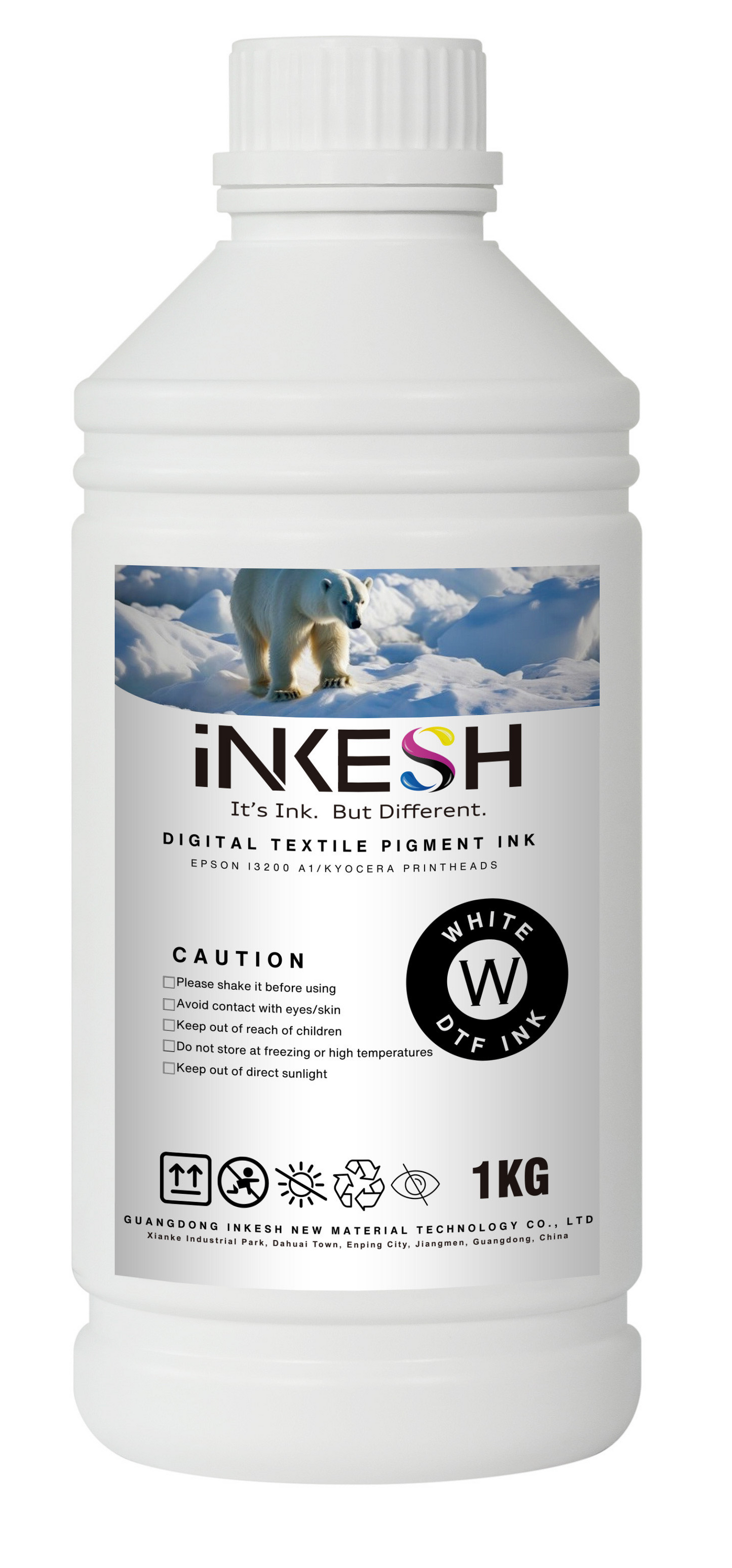 Inkesh OEKO-TEX Certified - Premium Inks - 1 Liter (Individual)