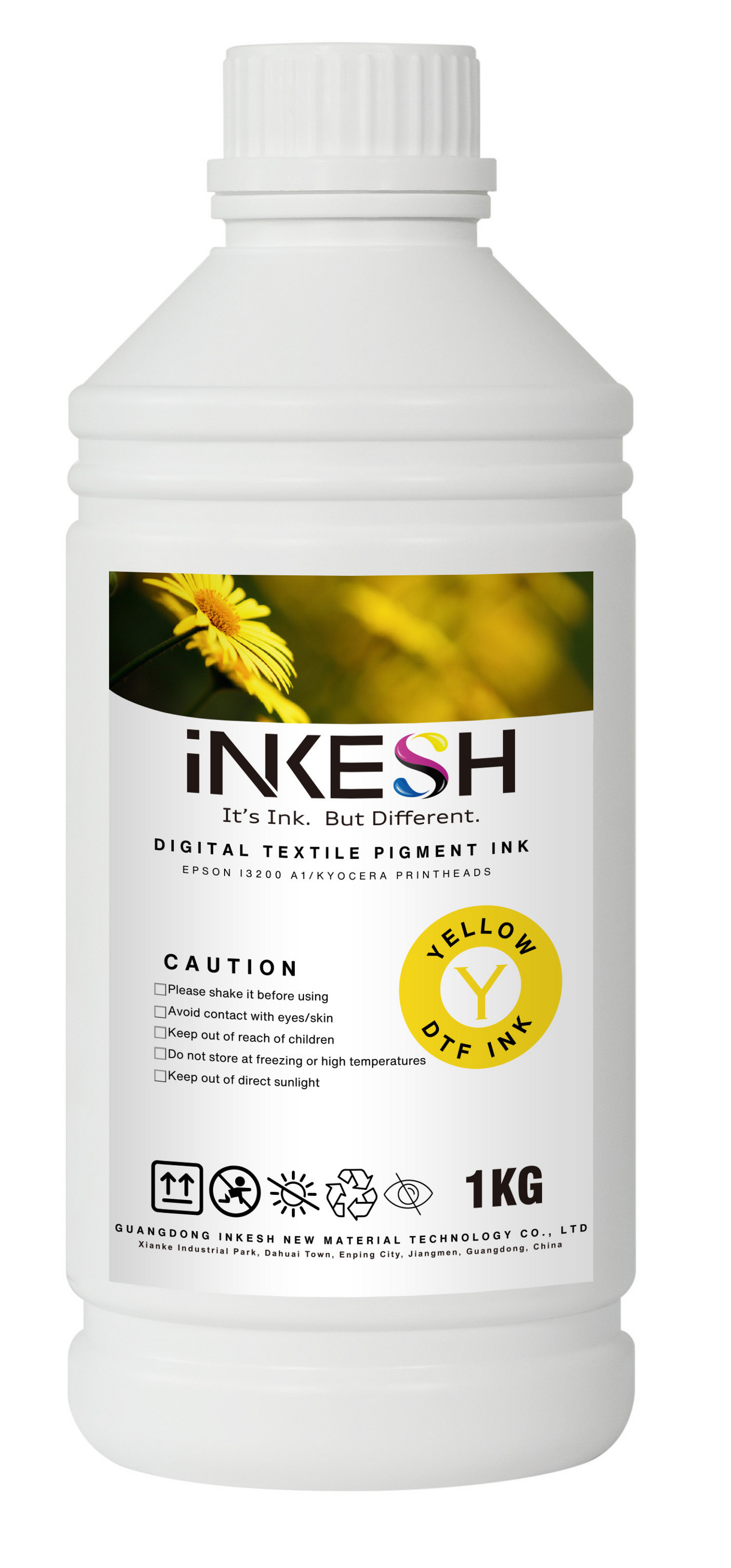 Inkesh OEKO-TEX Certified - Premium Inks - 1 Liter (Individual)